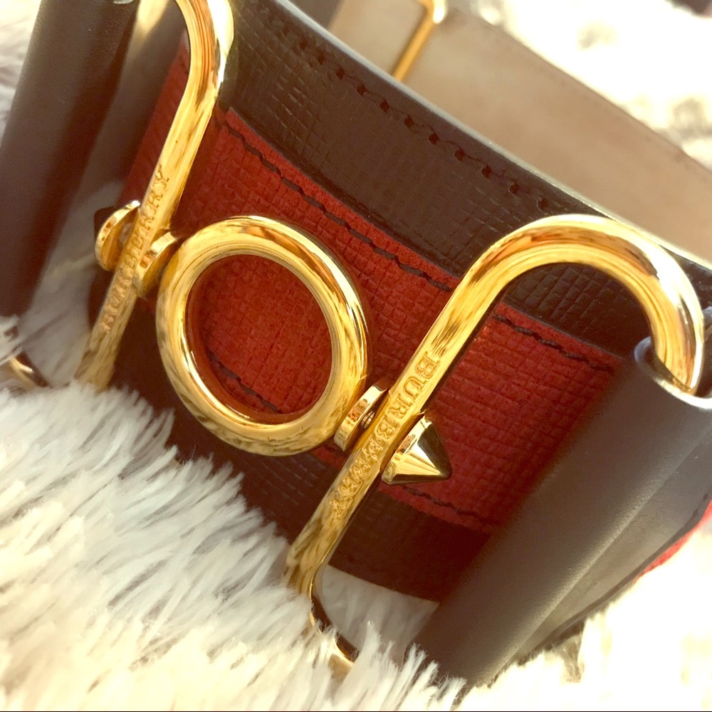 Burberry waistline belt